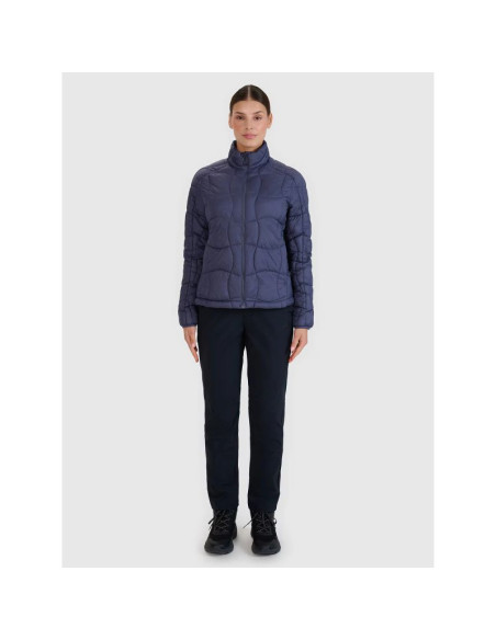 Kurtka puchowa trekkingowa z wypełnieniem primaloft silver damska 4f 4fwss25tdjaf531-22s