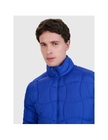 Kurtka puchowa trekkingowa z wypełnieniem primaloft silver męska 4f 4fwss25tdjam527-36s