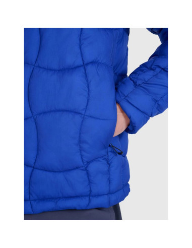 Kurtka puchowa trekkingowa z wypełnieniem primaloft silver męska 4f 4fwss25tdjam527-36s