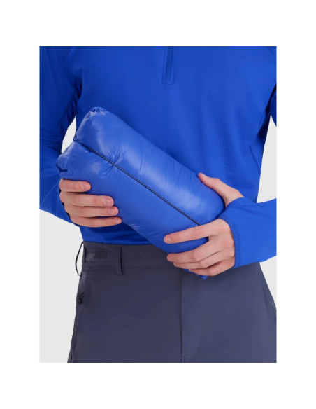 Kurtka puchowa trekkingowa z wypełnieniem primaloft silver męska 4f 4fwss25tdjam527-36s