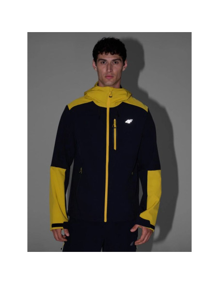 Kurtka softshell wiatroodporna membrana 8000 męska 4f 4fraw25tsofm506-71s