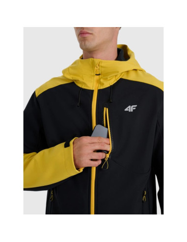 Kurtka softshell wiatroodporna membrana 8000 męska 4f 4fraw25tsofm506-71s