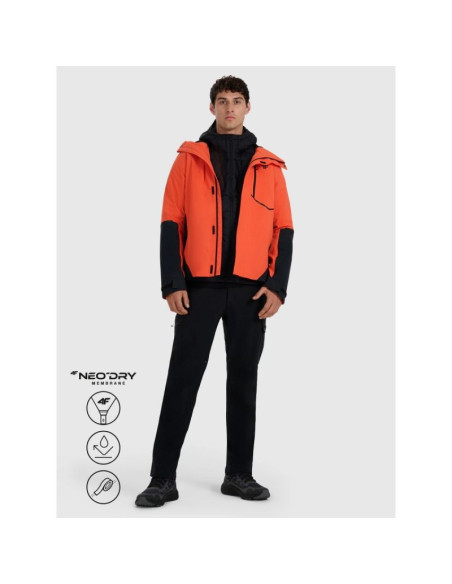 Kurtka trekkingowa membrana 10000 męska 4f 4fraw25ttjam1045-62s