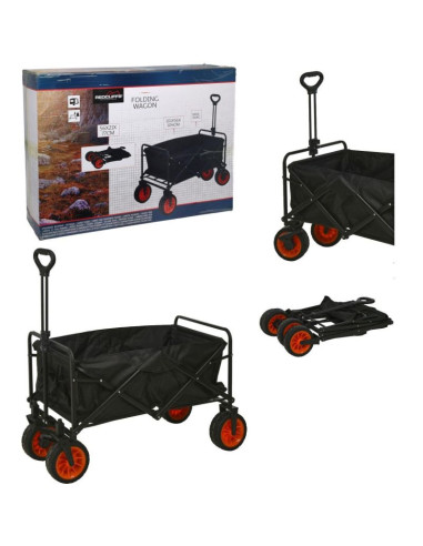 Wózek turystyczno plażowy duży składany z uchwytem redcliffs