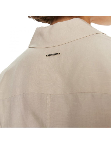 Calvin klein sukienka koszulowa linen blend