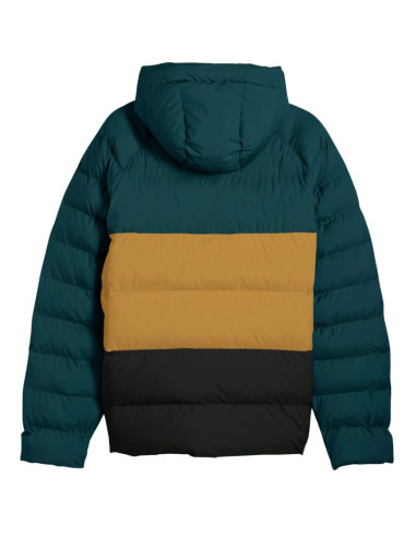 Kurtka męska puma mono hooded zielono-brązowo-czarna 688367 75