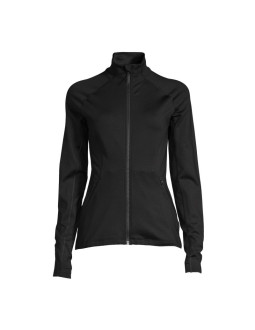 Kurtka treningowa damska casall refine training jacket czarny