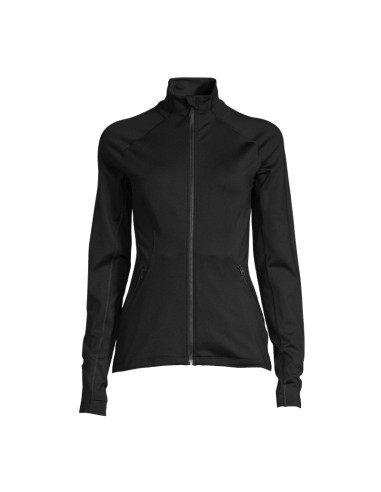 Kurtka treningowa damska casall refine training jacket czarny
