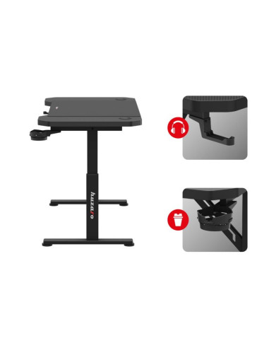 Biurko gamingowe huzaro hero 2.6 black