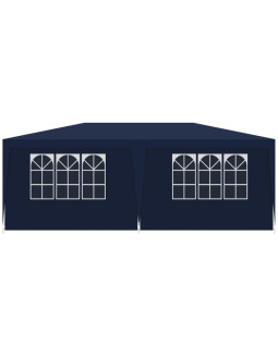 Pawilon namiot ogrodowy cateringowy pe 6x3m + 6 ścianek granatowy