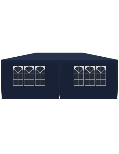 Pawilon namiot ogrodowy cateringowy pe 6x3m + 6 ścianek granatowy