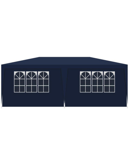 Pawilon namiot ogrodowy cateringowy pe 6x3m + 6 ścianek granatowy
