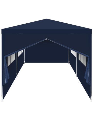 Pawilon namiot ogrodowy cateringowy pe 6x3m + 6 ścianek granatowy