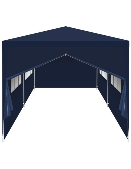 Pawilon namiot ogrodowy cateringowy pe 6x3m + 6 ścianek granatowy