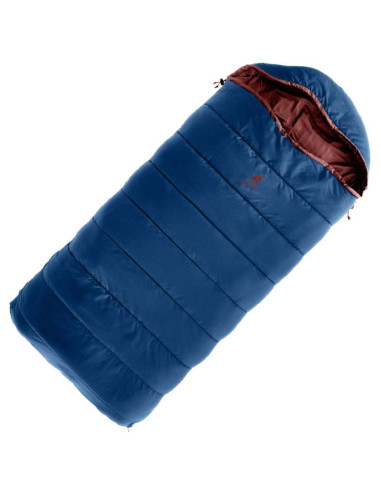 Śpiwór dziecięcy deuter starlight sq (130-170 cm) - nightblue/redwood