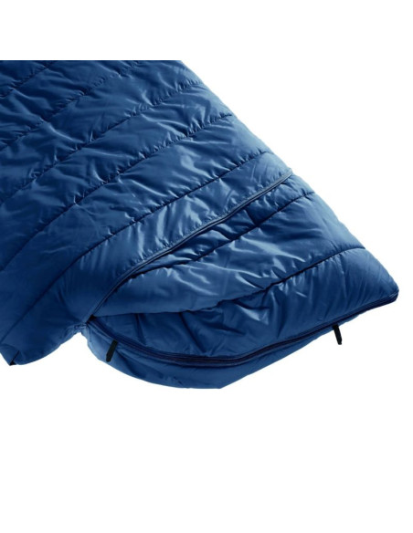 Śpiwór dziecięcy deuter starlight sq (130-170 cm) - nightblue/redwood