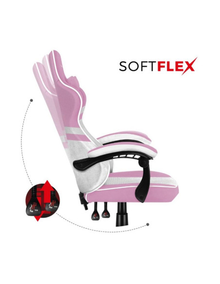 Fotel gamingowy huzaro force 4.4 pink mesh