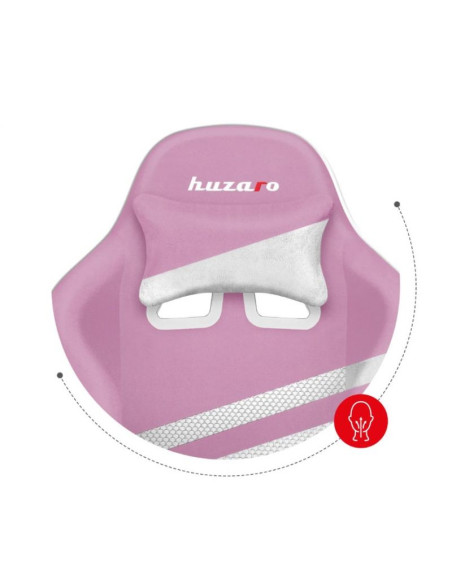 Fotel gamingowy huzaro force 4.4 pink mesh