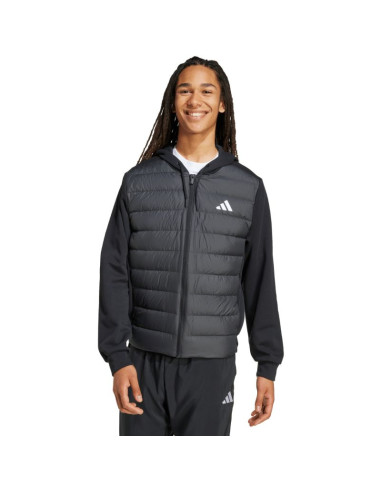 Kurtka męska adidas essentials climawarm hybrid down hooded czarna ka5251