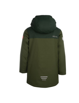 Kurtka zimowa dla dzieci trollkids kids gudvangen jacket wodoodporna dziecięca zielona (354-322) 2