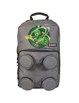 Lego ninjago petersen school backpack 20209-2501 szare one size