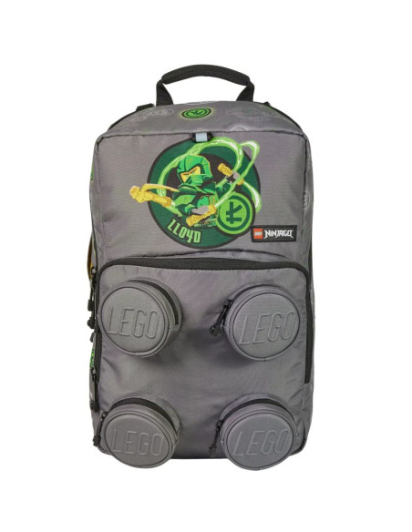 Lego ninjago petersen school backpack 20209-2501 szare one size