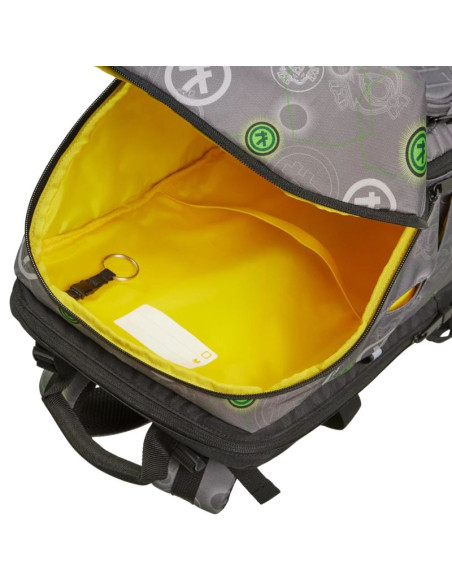 Lego ninjago petersen school backpack 20209-2501 szare one size