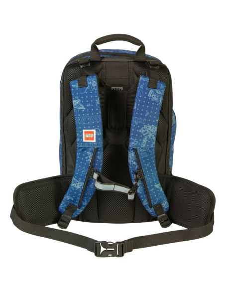 Lego city petersen school backpack 20209-2505 niebieskie one size