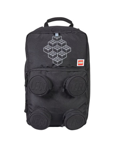 Lego bricks petersen school backpack 20209-2511 czarne one size