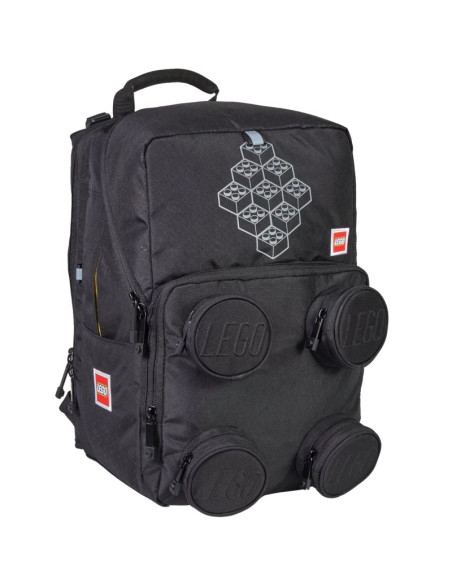 Lego bricks petersen school backpack 20209-2511 czarne one size