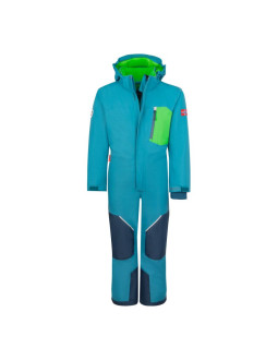 Kombinezon śnieżny dziecięcy trollkids kids isfjord snowsuit xt zimowy niebieski (639-104)