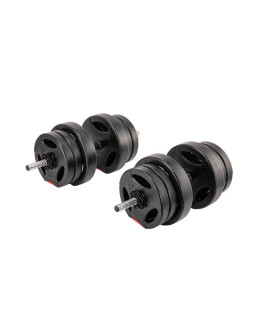 Body sculpture zestaw 2 w 1 sztanga i hantle 40kg bw 7540