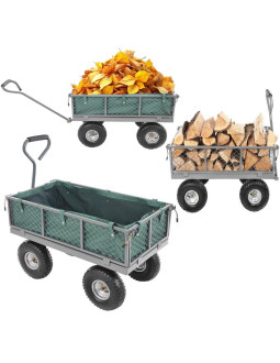 Wózek ogrodowy taczka przyczepka 270kg 2