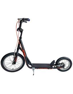 Hulajnoga enero 16 ghost raider czarno-pomarańczowa