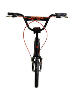 Hulajnoga enero 16 ghost raider czarno-pomarańczowa 2