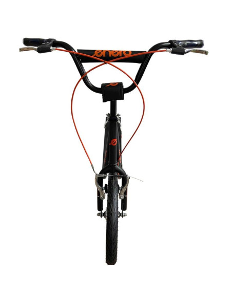 Hulajnoga enero 16 ghost raider czarno-pomarańczowa