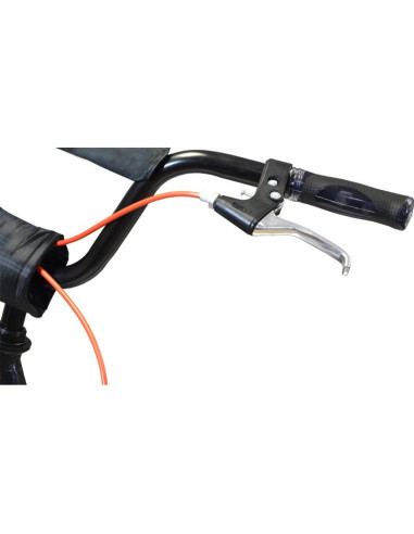 Hulajnoga enero 16 ghost raider czarno-pomarańczowa