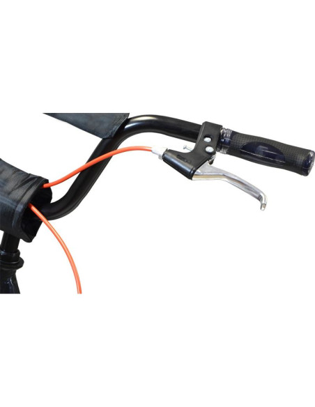 Hulajnoga enero 16 ghost raider czarno-pomarańczowa