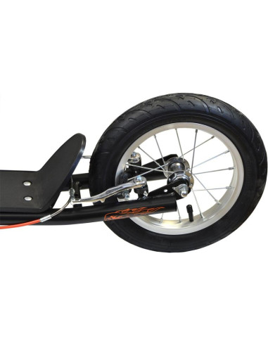 Hulajnoga enero 16 ghost raider czarno-pomarańczowa