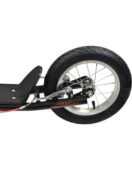 Hulajnoga enero 16 ghost raider czarno-pomarańczowa