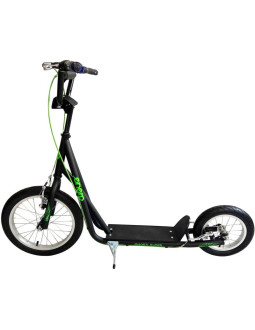 Hulajnoga enero 16 ghost raider czarno-zielona