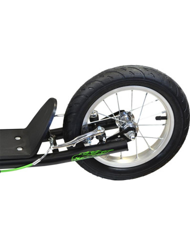 Hulajnoga enero 16 ghost raider czarno-zielona