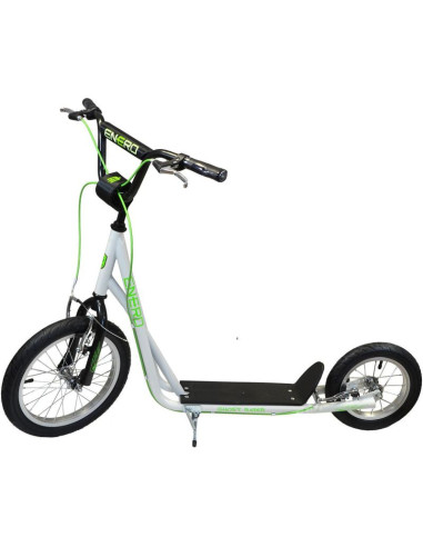 Hulajnoga enero 16 ghost raider biało-zielona