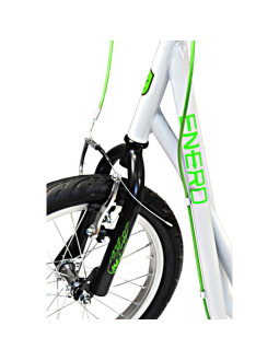 Hulajnoga enero 16 ghost raider biało-zielona 2