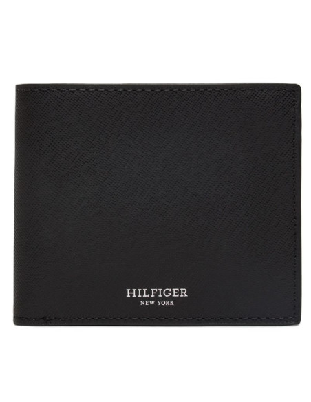 Tommy hilfiger skórzany portfel męski saffiano