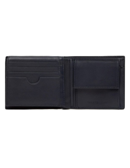 Tommy hilfiger skórzany portfel męski saffiano