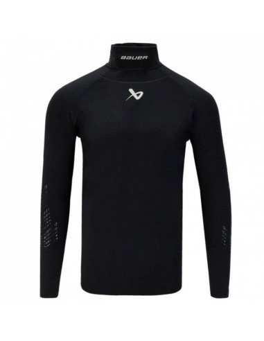 Koszulka ribano długi rękaw bauer neckprotect 2 sr