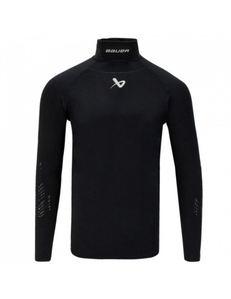 Koszulka ribano długi rękaw bauer neckprotect 2 sr