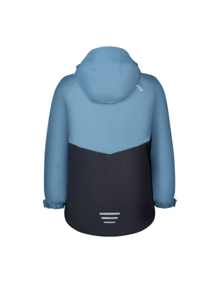 Kurtka wodoodporna dziecięca 3 w 1 trollkids kids bryggen 3in1 jacket zimowa niebieska (418-196)