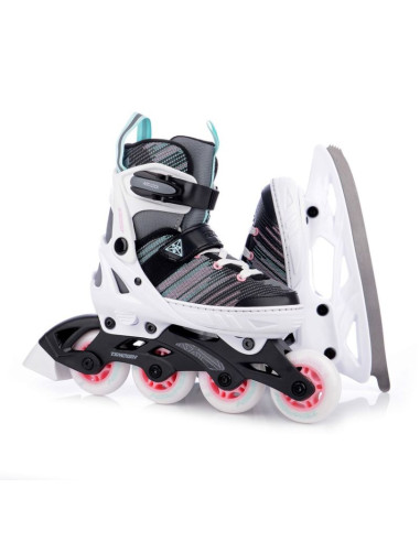 Łyżwy/rolki regulowane tempish systent girl duo